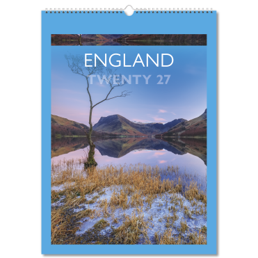 England Optima Wall Calendar - 7 Leaf